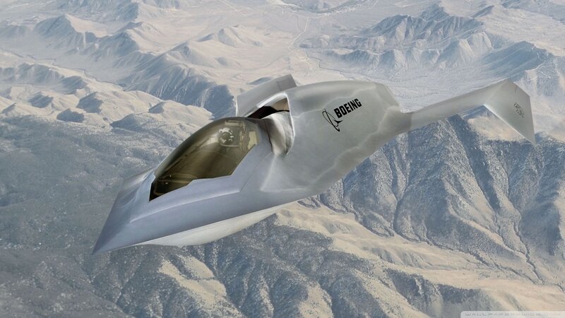 Boeing Stealth Aircraft — Gray
