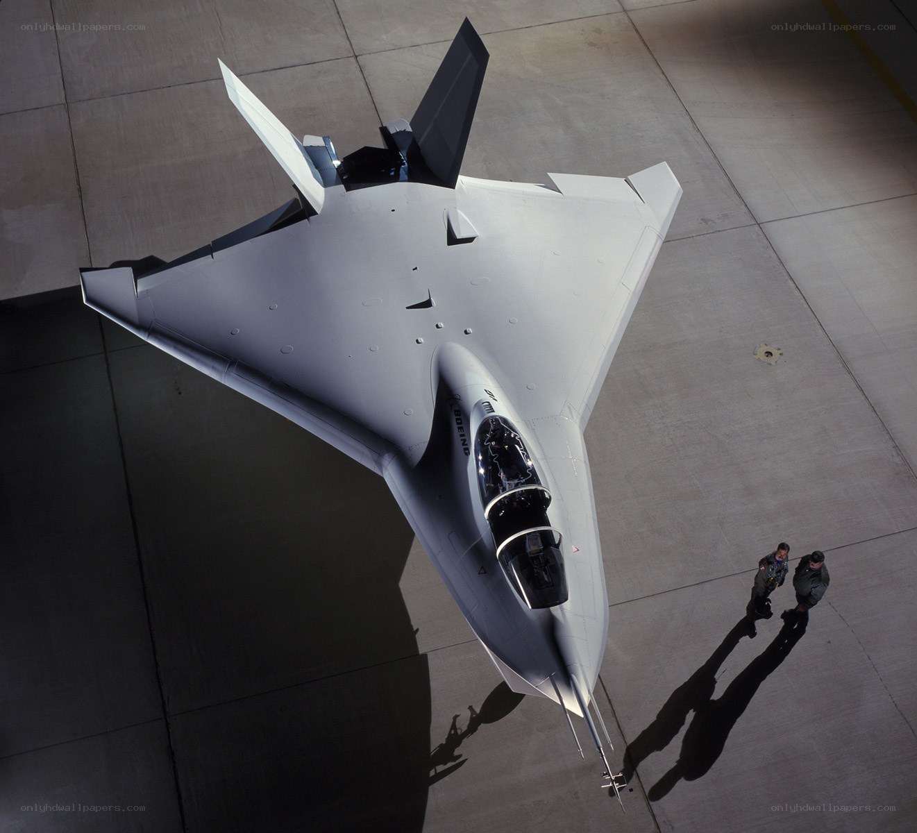 Boeing stealth fighter jet