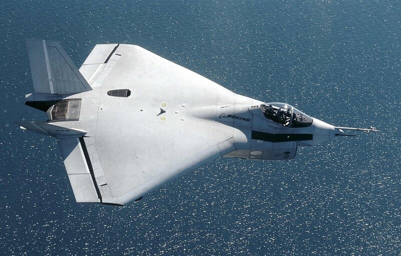 Boeing stealth fighter jet