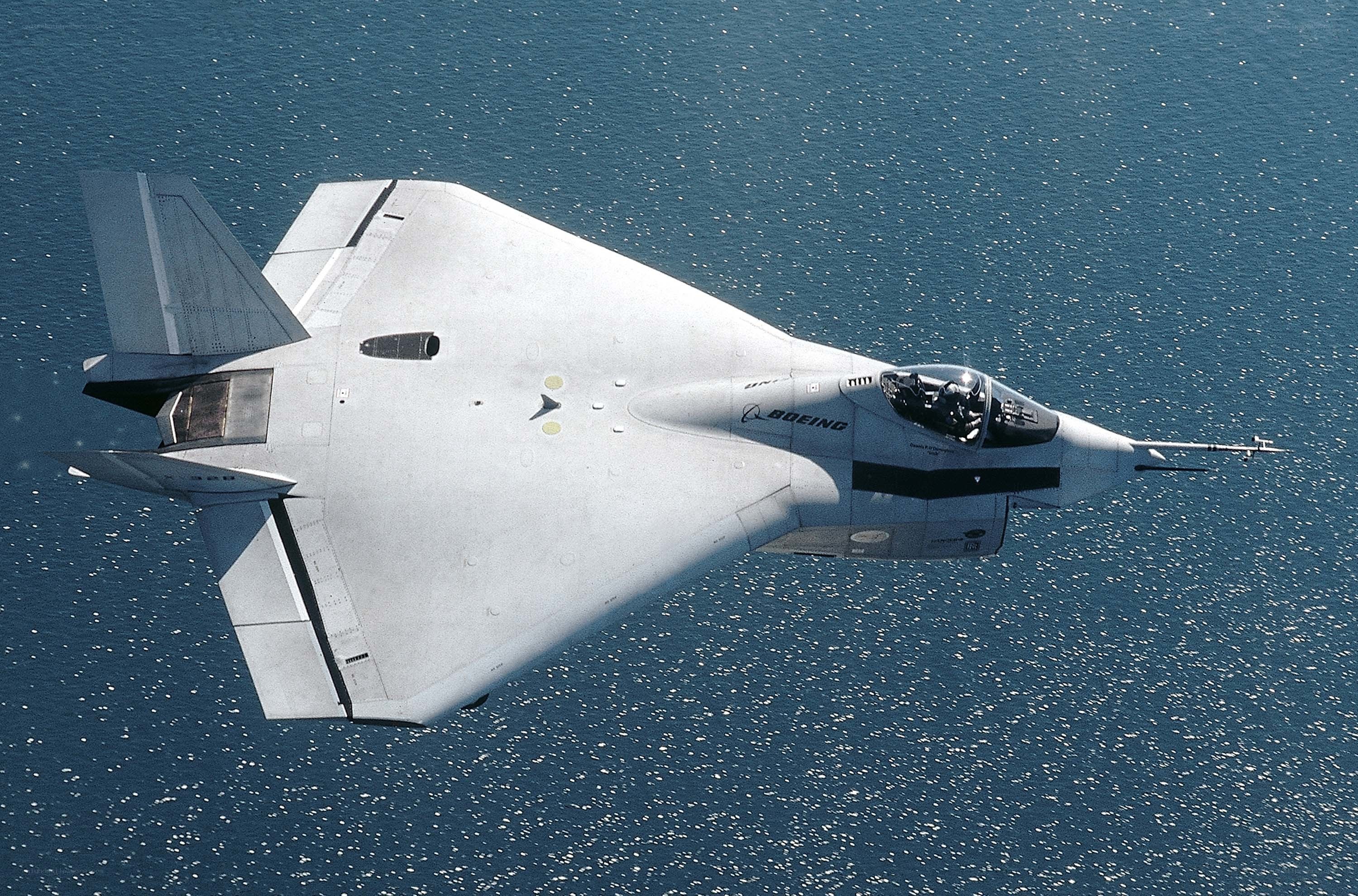 Boeing stealth fighter jet