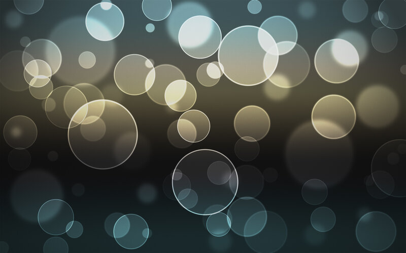 Bokeh Light Circles — Black, Calm, Abstract