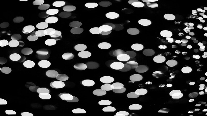 Bokeh Light Circles — Black, Calm, Night