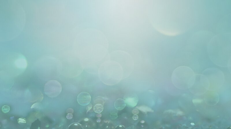 Bokeh Light Circles — Blue, Serene