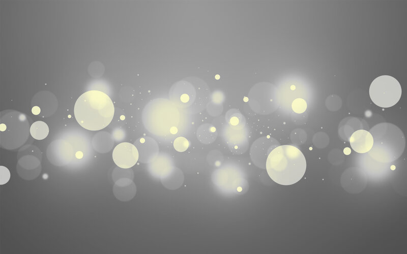 Bokeh Light Circles — Gray