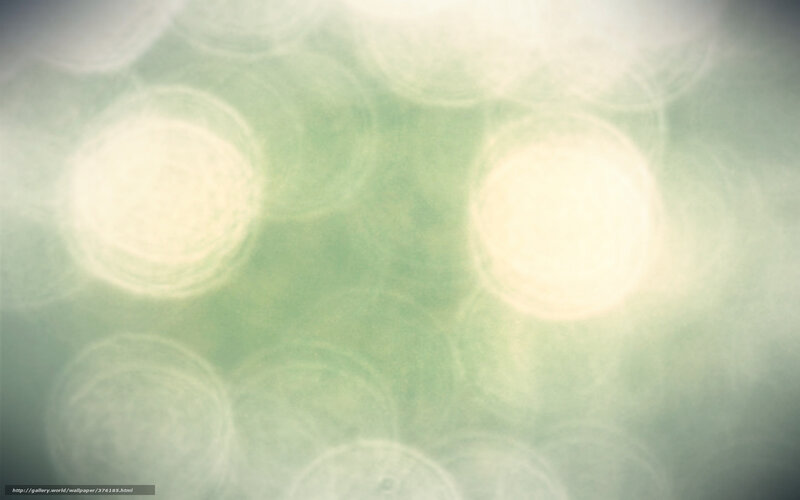 Bokeh Light Circles — Green