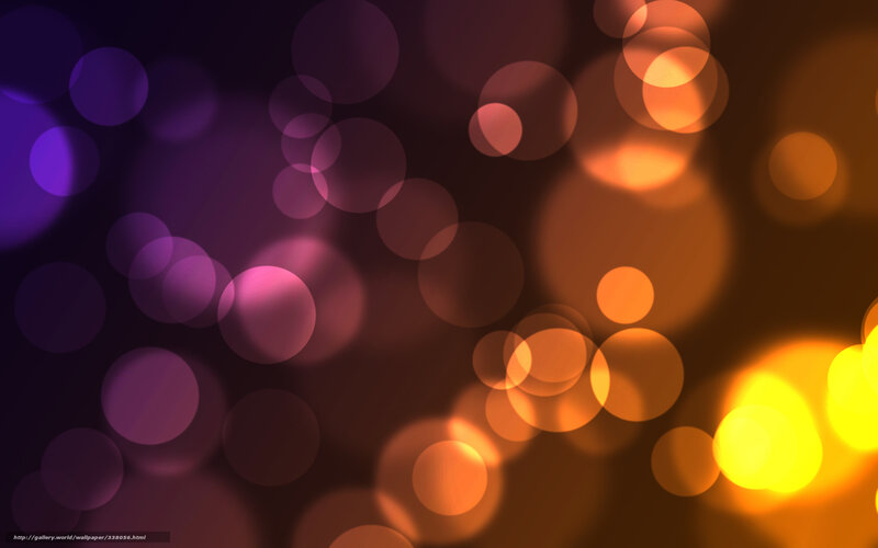 Bokeh Light Circles — Purple, Dreamy