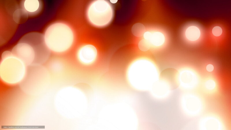 Bokeh Light Circles — Red