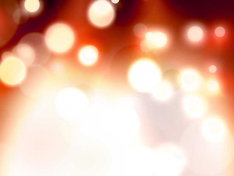 Bokeh Light Circles — White, Warm, Abstract