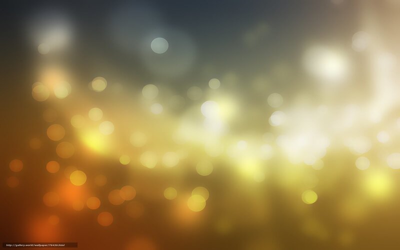 Bokeh Light Effect — Yellow
