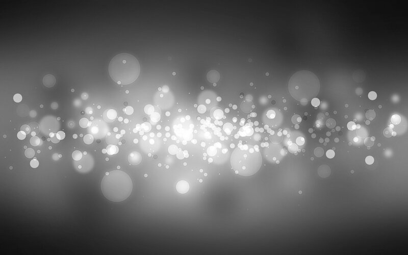 Bokeh Light Particles — Gray