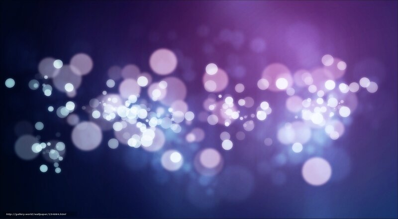 Bokeh Light Particles — Purple, Dreamy