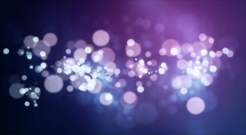 Bokeh Light Particles — Purple