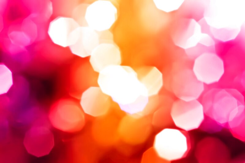Bokeh Light Pattern — Pink