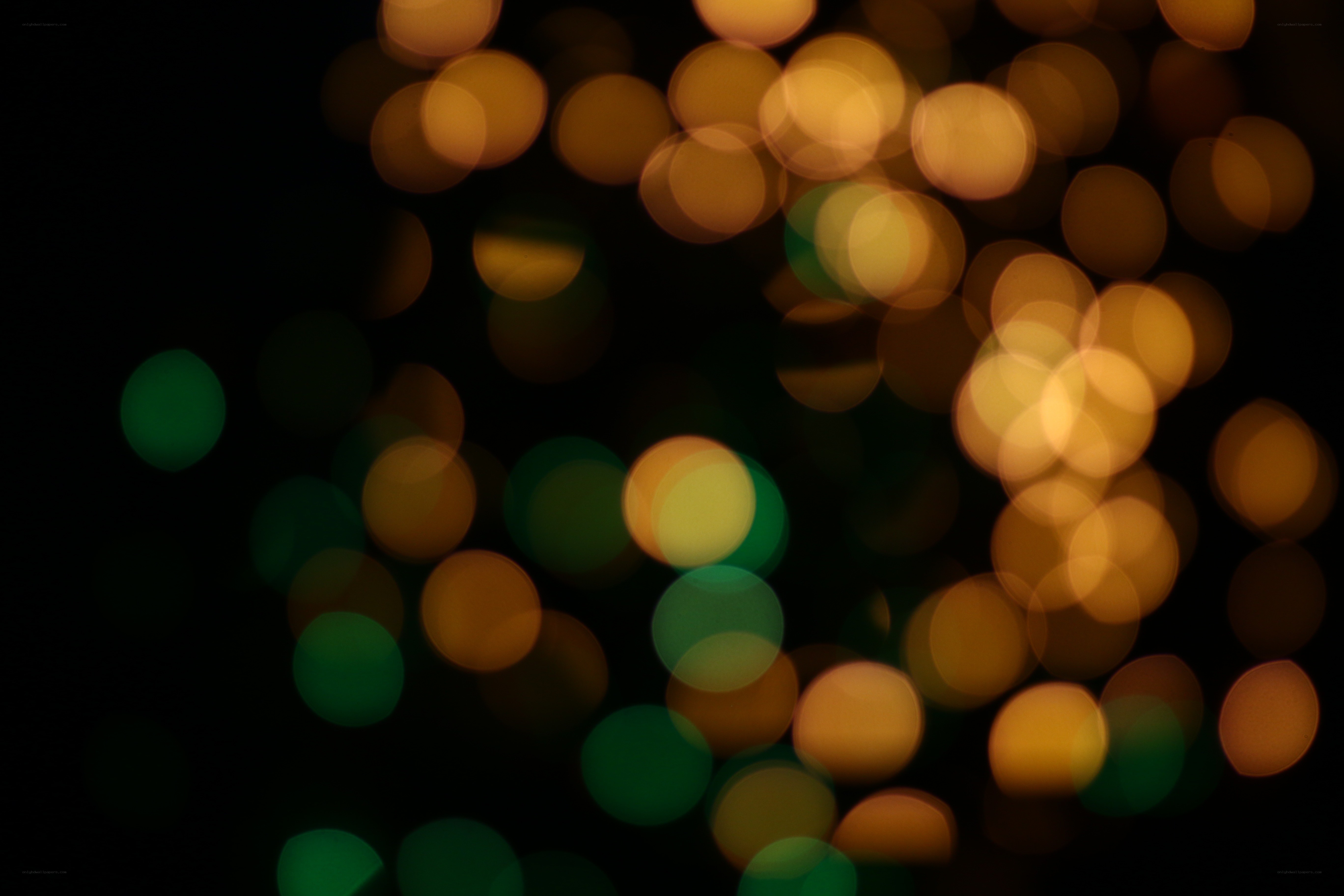 bokeh lights at night