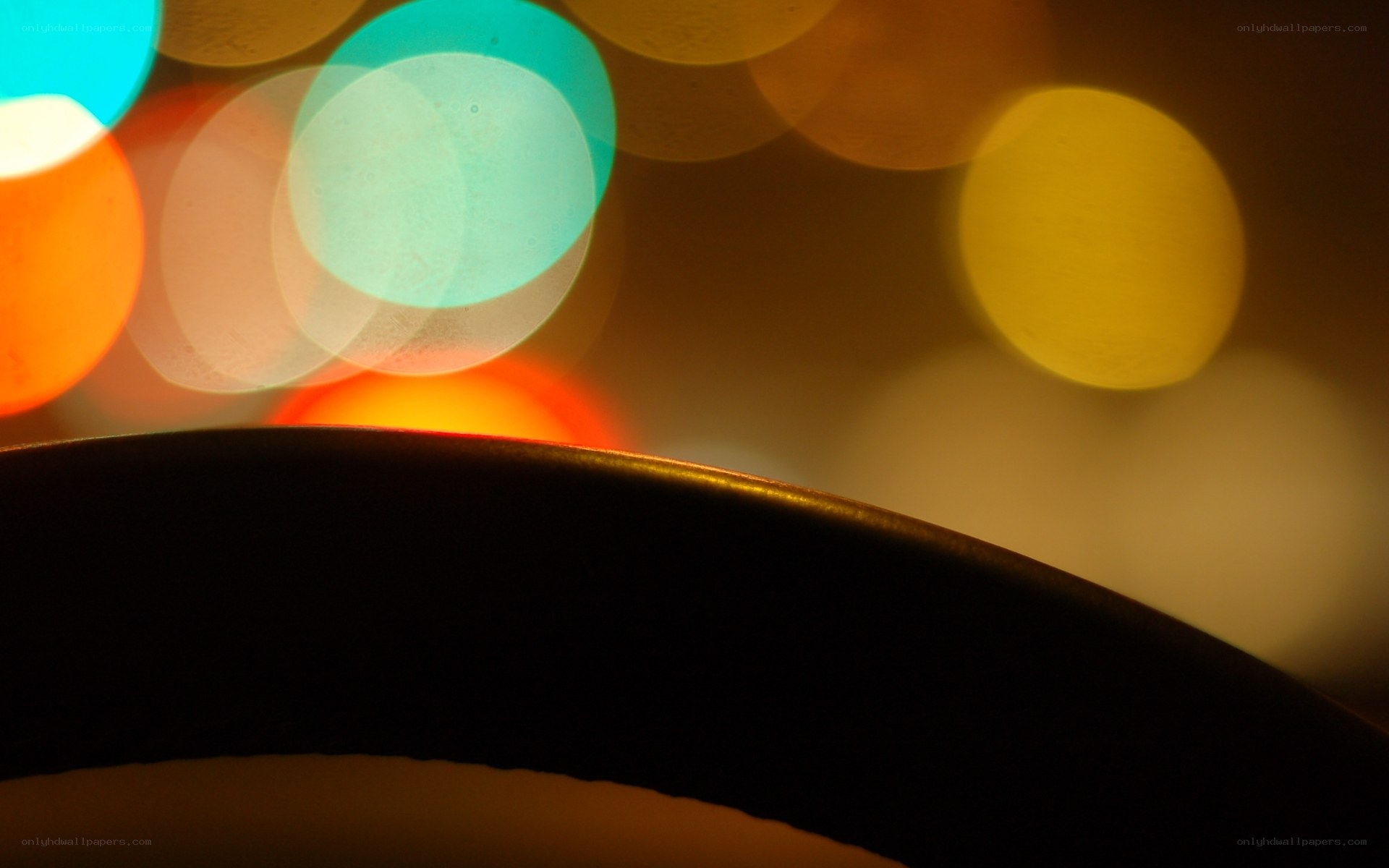 bokeh lights at night