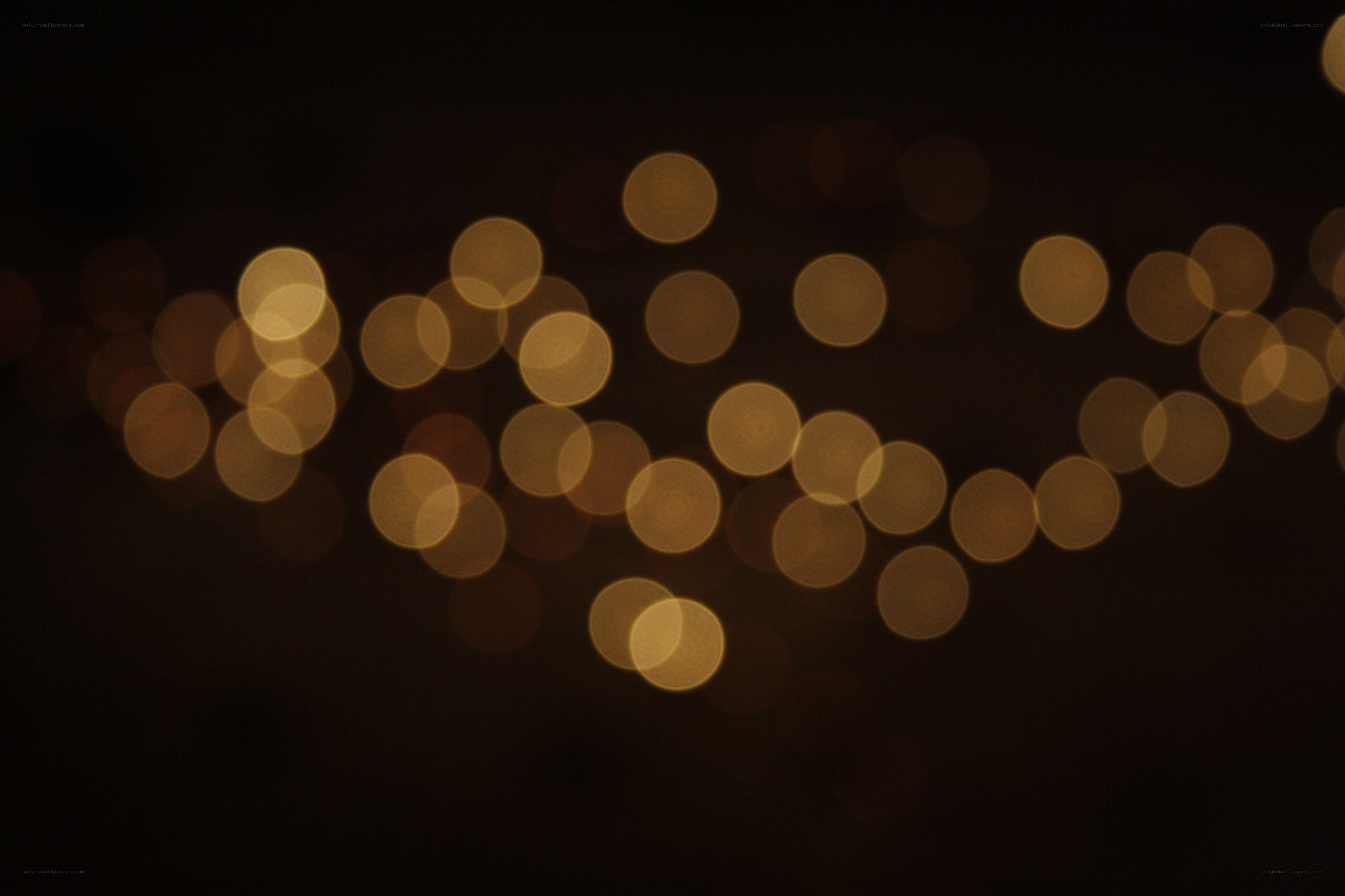 bokeh lights at night