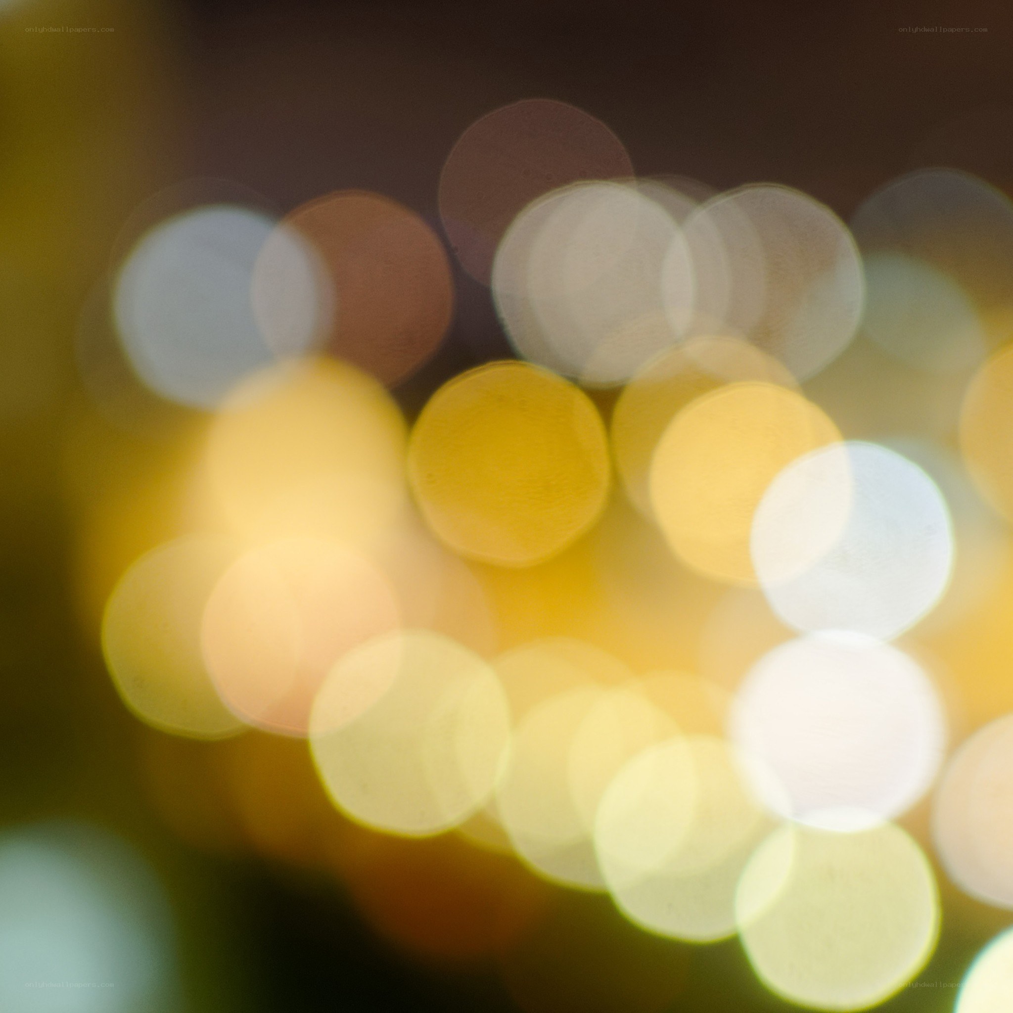 bokeh lights at night
