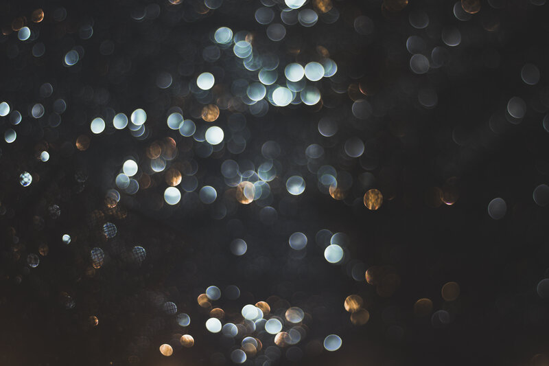 Bokeh Lights at Night — Black, Dark, Photograph