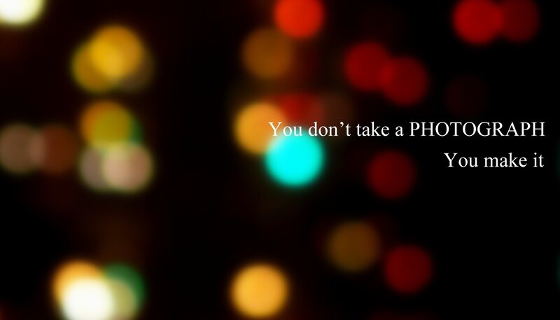 Bokeh Lights Background — Black, Calm