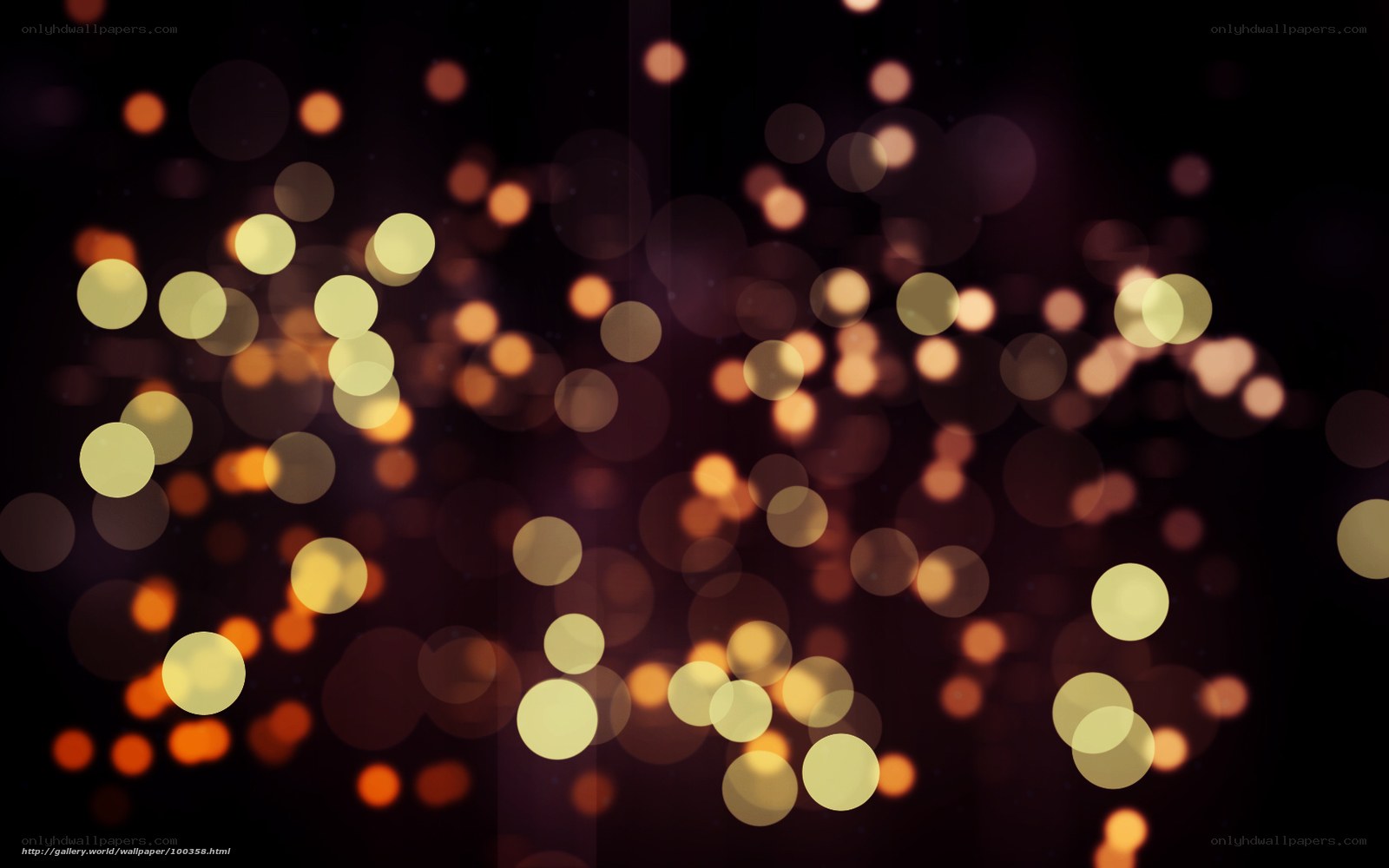 bokeh lights background