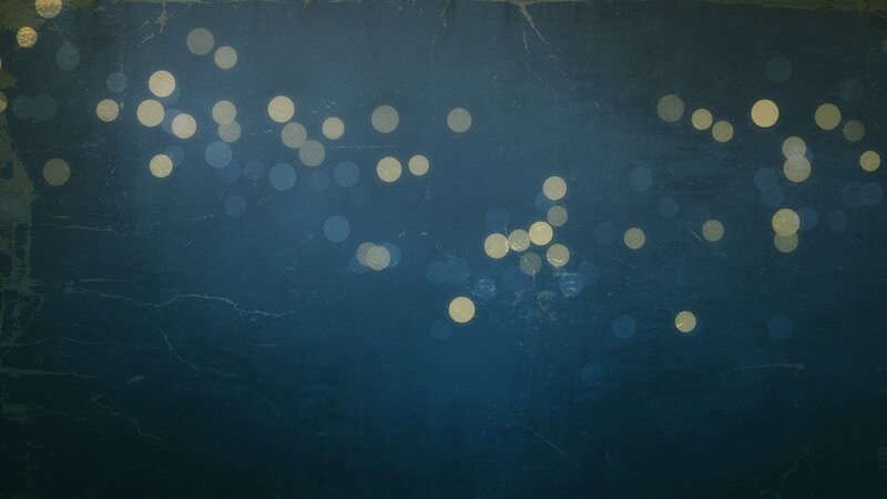 Bokeh Lights on Dark Surface — Blue, Calm, Night