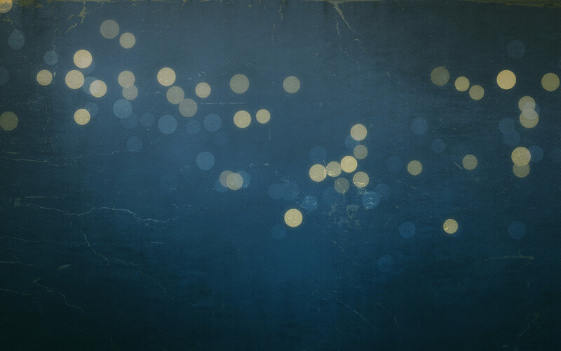 Bokeh Lights on Dark Surface