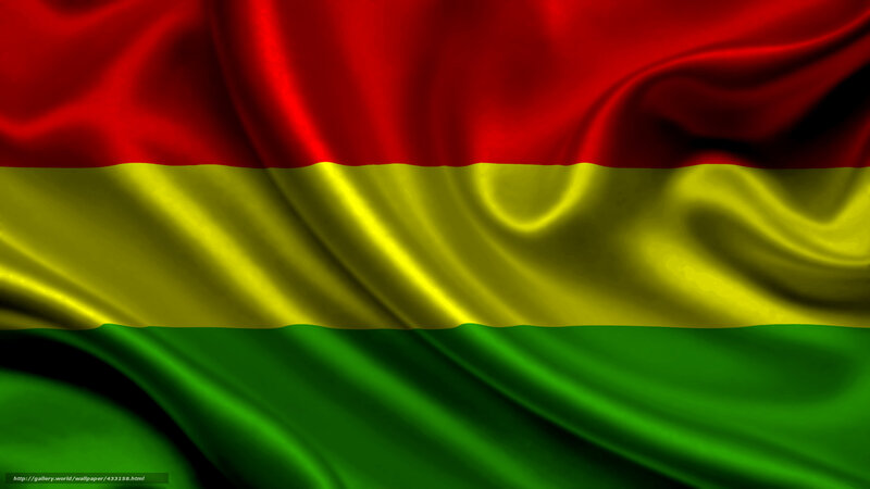 Bolivian Flag — Red, Patriotic
