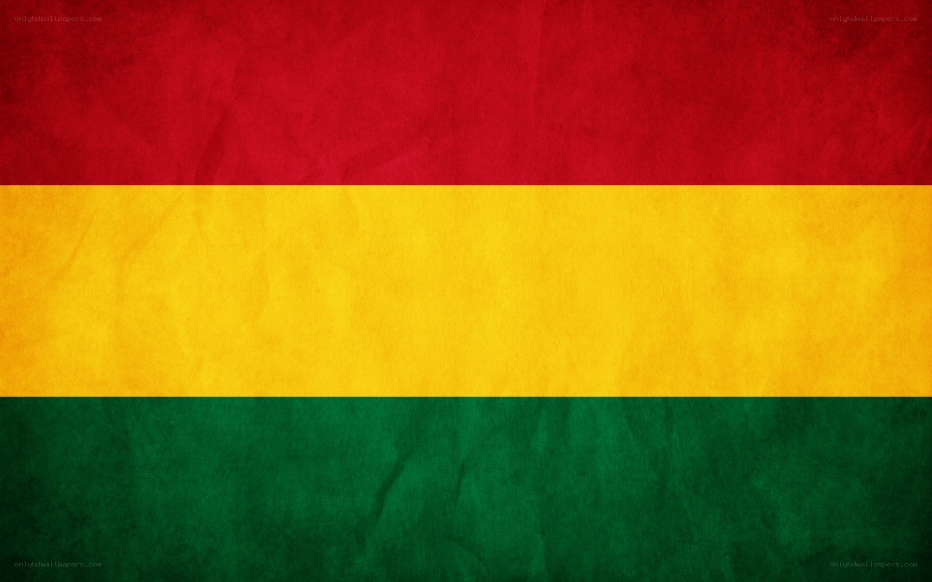 Bolivian flag with texture