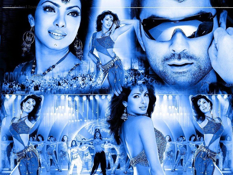 Bollywood dance collage
