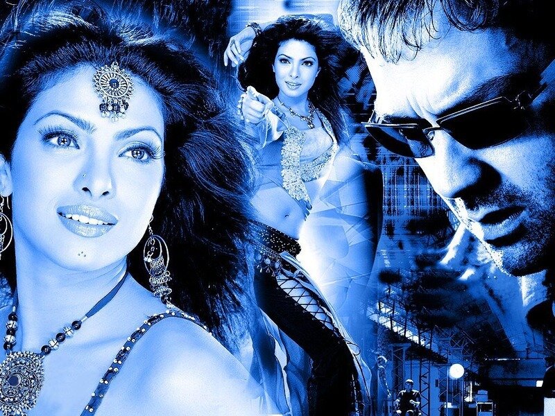 Bollywood movie poster collage