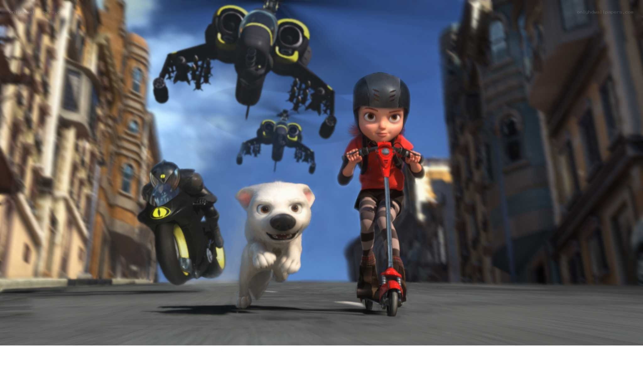 Bolt and friends on the run