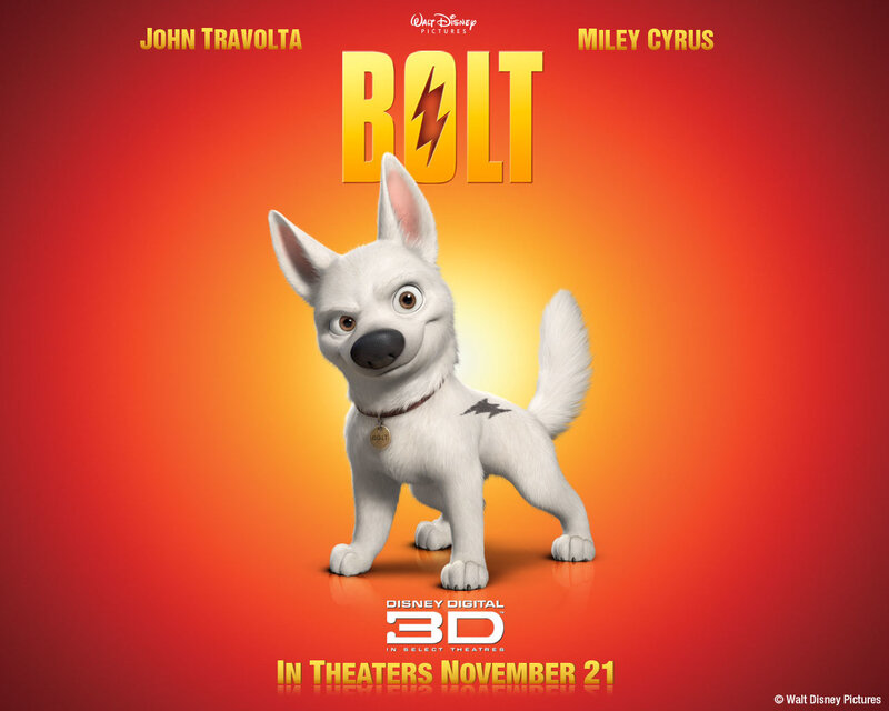 Bolt movie poster