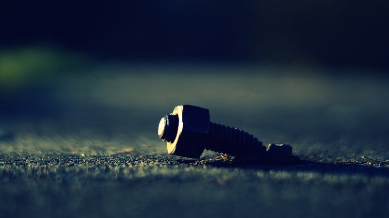 Bolt on Asphalt