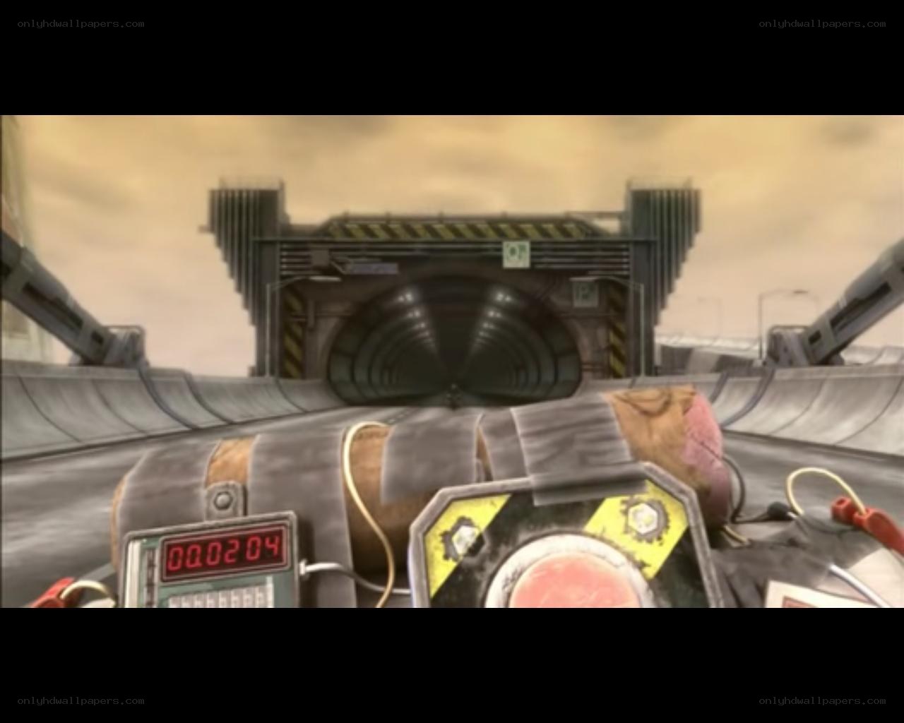 bomb on a train track