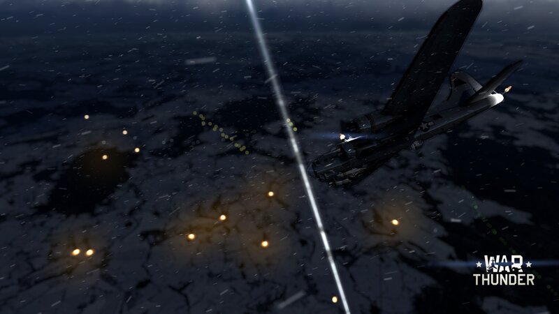 Bomber Aircraft in Flight — Black, Dramatic, Night