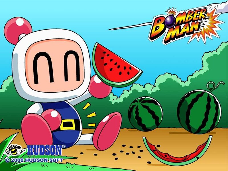 Bomberman Character — Blue