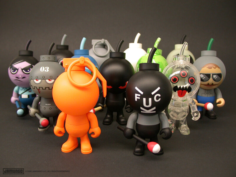 Bomberman toy collection