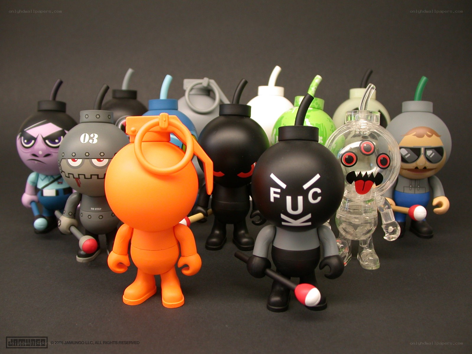 Bomberman toy collection