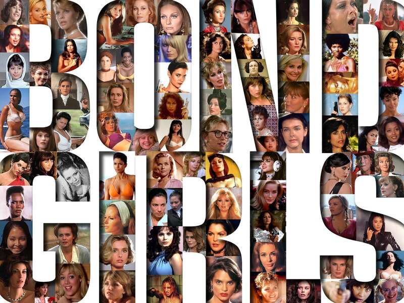 Bond Girls collage