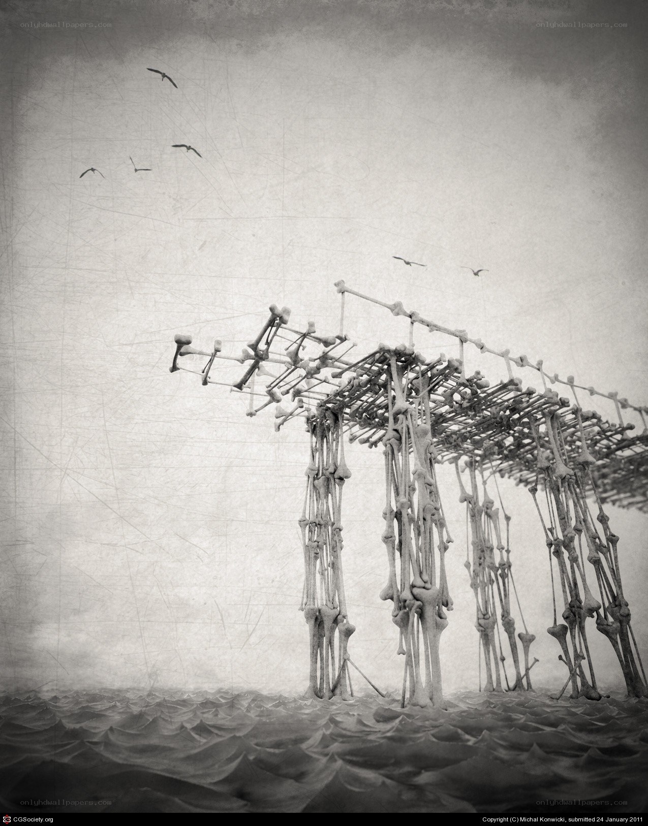 Bone Bridge Over the Sea