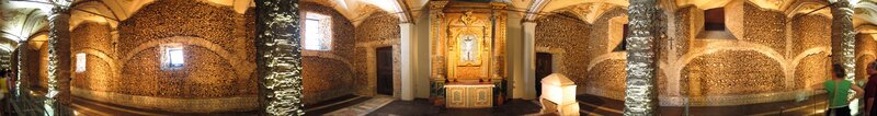 Bone Chapel Interior — Brown