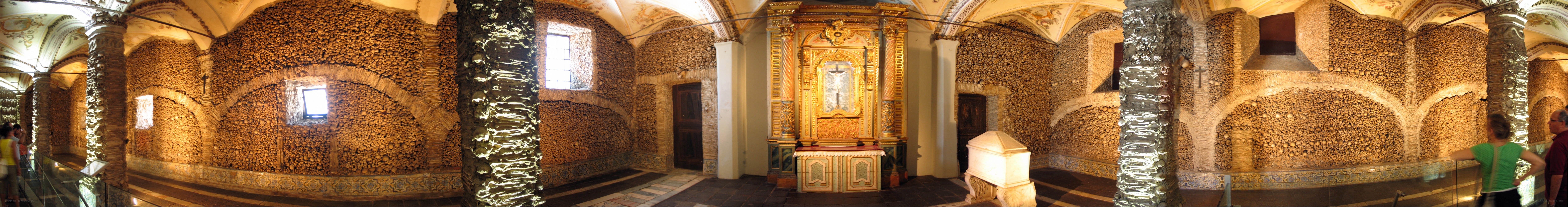 Bone chapel interior