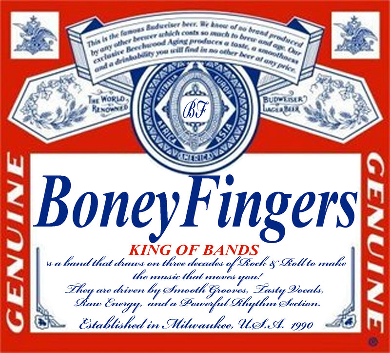 BoneyFingers band promotion