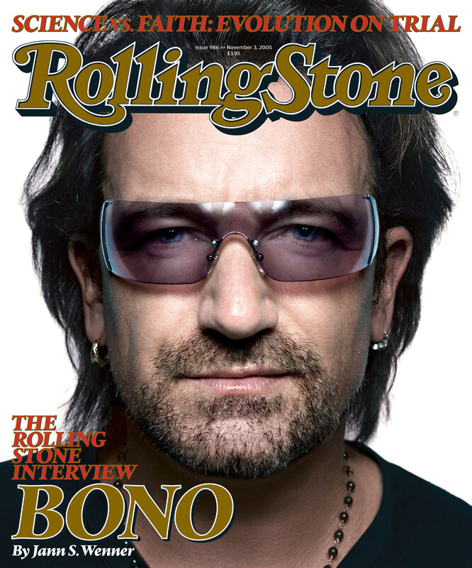 Bono on Rolling Stone cover