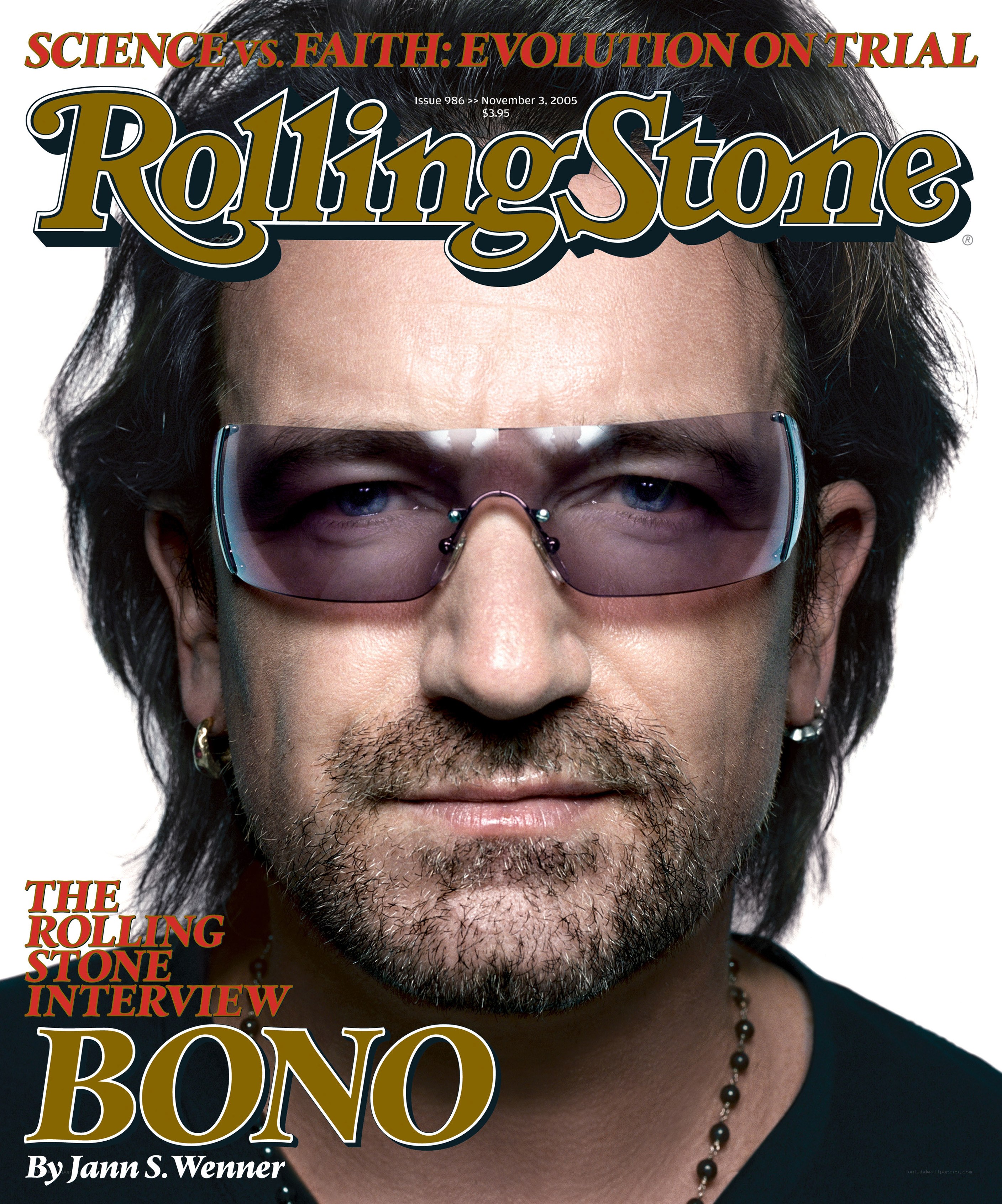 Bono on Rolling Stone cover