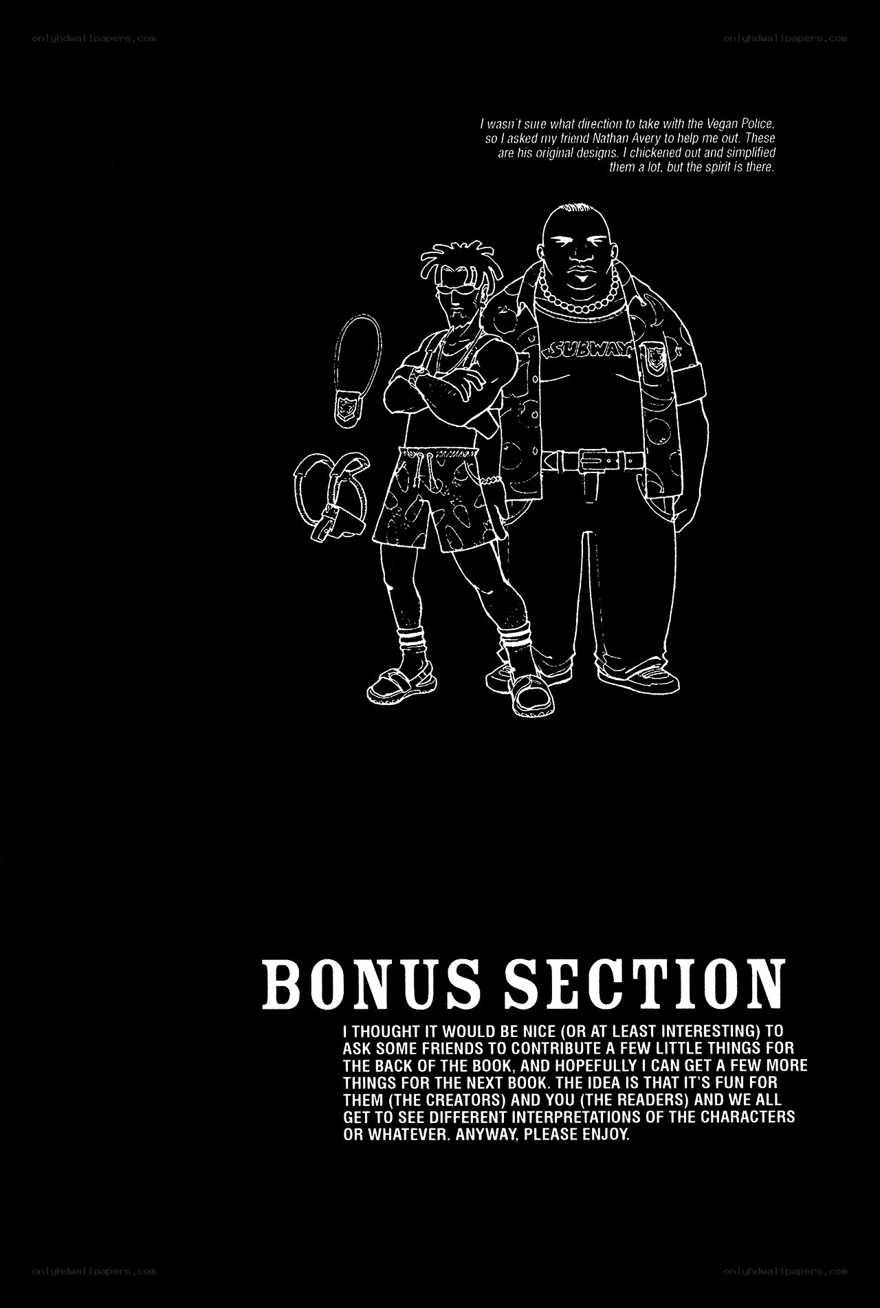 Bonus Section Illustration