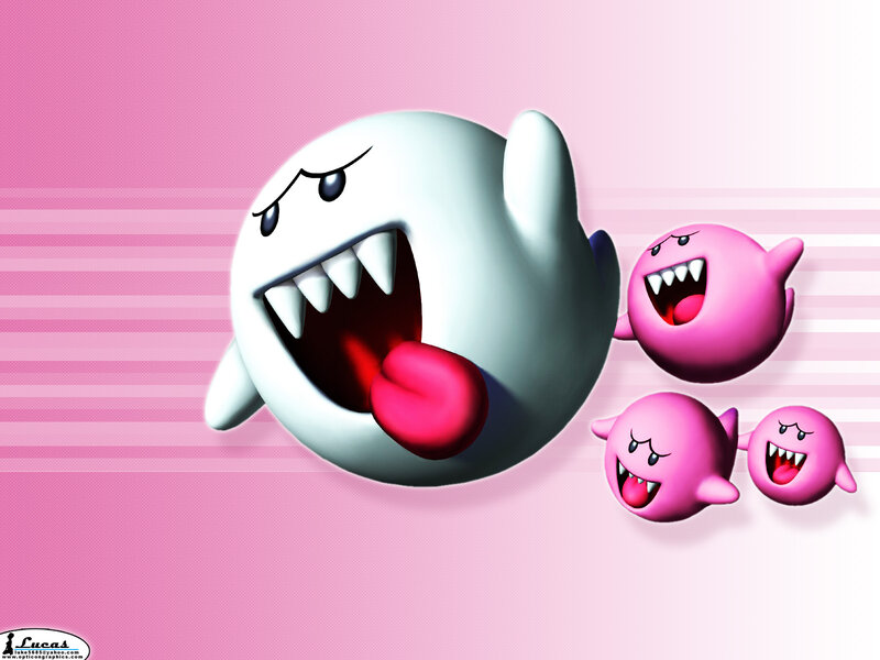 Boo characters from Mario series