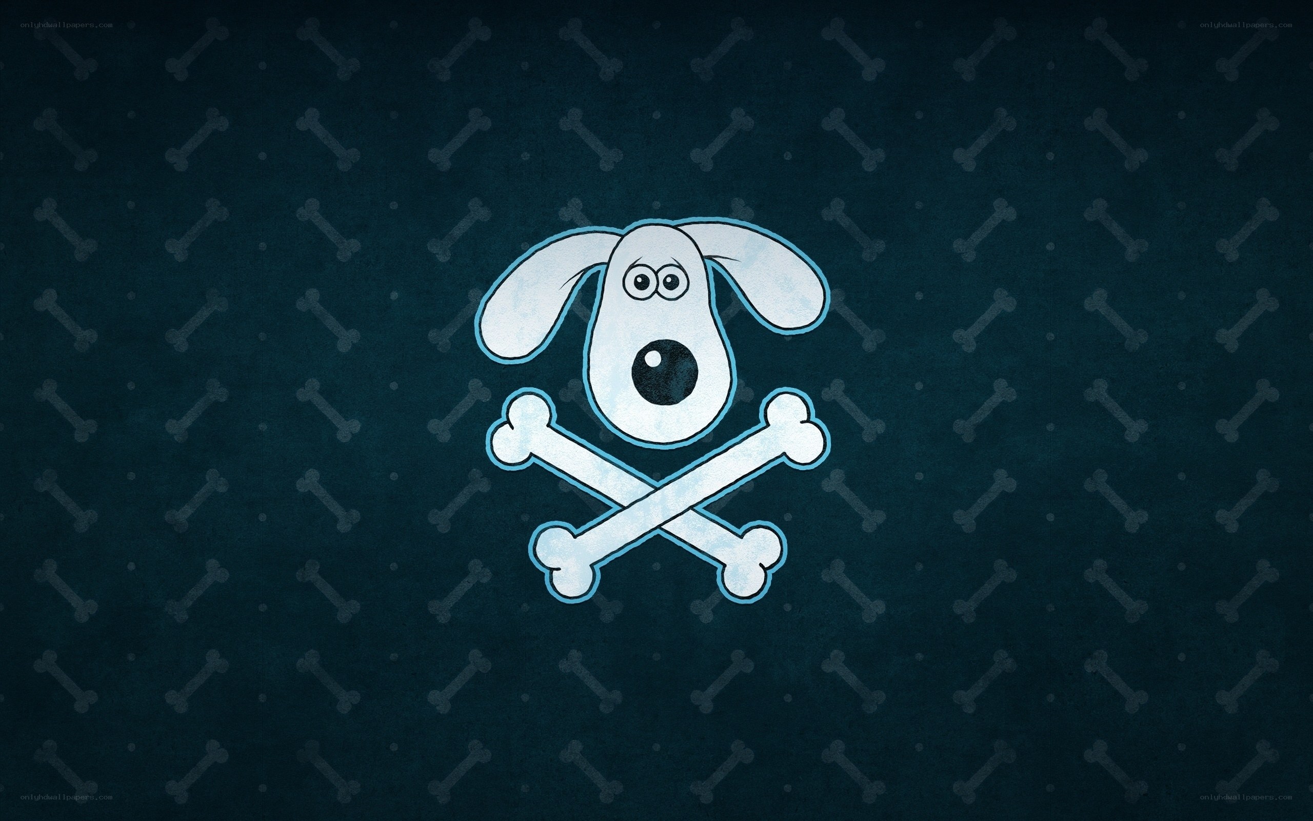 Boo the dog with bones