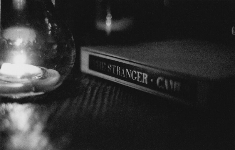 Book and Candle on Table