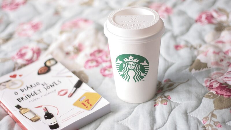 Book and Coffee Cup — White, Calm, Photograph